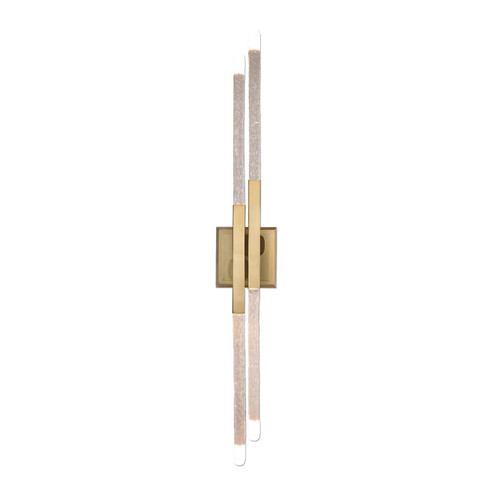 Valenza LED Wall Sconce in Aged Brass (360|WS12022LED2RHFAGB)