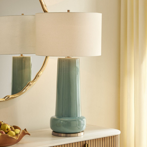 Claudin One Light Table Lamp in Antique Brass (52|307451)