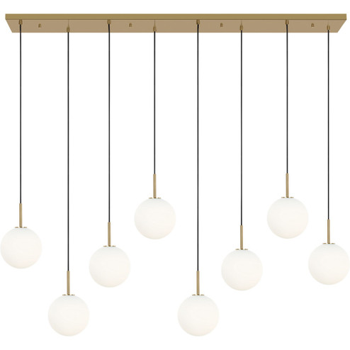 Sorelle Eight Light Chandelier in Aged Iron (454|SCRJLS207AIOEGLI)