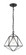 Geo One Light Pendant in Matte Black + Chrome (224|918MPMBCH)