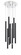 Forest LED Chandelier in Chrome (224|917MP24MBLED9RCH)