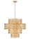 Dealey 13 Light Chandelier in Heirloom Brass (224|822P26HB)