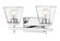 Lauren Two Light Vanity in Chrome (224|8192VCH)