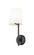 Winward One Light Wall Sconce in Matte Black (224|8161SMB)