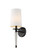 Avery One Light Wall Sconce in Matte Black (224|8101SMB)
