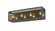 Infinity Four Light Vanity in Misty Charcoal (224|8024VMC)