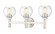 Sutton Three Light Vanity in Brushed Nickel (224|75023VBN)