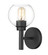 Sutton One Light Wall Sconce in Matte Black (224|75021SMB)