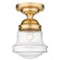 Vaughn One Light Flush Mount in Heritage Brass (224|736F10HBR)