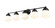 Vaughn Five Light Vanity in Matte Black (224|7355VMB)