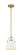 Z-Studio One Light Pendant in Matte White + Heritage Brass (224|726MPMWHBR)