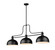 Melange Three Light Billiard in Matte Black (224|7253MBD13MB)