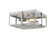 Halcyon Two Light Flush Mount in Brushed Nickel (224|724F13BN)