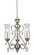 Melina Three Light Chandelier in Antique Silver (224|7203AS)