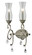 Melina Two Light Wall Sconce in Antique Silver (224|7202SAS)