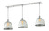 Mason Three Light Linear Chandelier in Chrome (224|719P133CH)