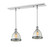 Mason One Light Linear Chandelier in Chrome (224|719MP2CH)