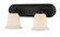 Lagoon Two Light Vanity in Matte Black (224|7032VMB)