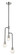 Neutra Three Light Chandelier in Matte Black + Polished Nickel (224|6213MBPN)