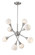 Tian LED Chandelier in Brushed Nickel (224|6168CBNLED)