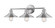 Casa Three Light Vanity in Brushed Nickel (224|6133VBN)