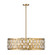 Dealey Eight Light Chandelier in Heirloom Brass (224|601030HB)