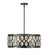 Dealey Six Light Chandelier in Matte Black (224|601024MB)