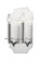 Zander Two Light Wall Sconce in Brushed Nickel (224|60082SBN)