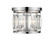 Mersesse Three Light Flush Mount in Chrome (224|6007FCH)