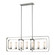 Aideen Seven Light Linear Chandelier in Brushed Nickel (224|60007LBN)