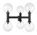 Laurent Six Light Outdoor Post Mount Fixture in Black (224|599BP6BK)