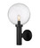 Laurent One Light Outdoor Wall Light in Black (224|599BBK)