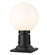 Laurent One Light Outdoor Pier Mounted Fixture in Black (224|597PHM533PMBK)