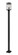 Nuri One Light Outdoor Post Mounted Fixture in Black (224|596PHMS536PBK)