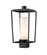 Sheridan One Light Outdoor Post Mount Fixture in Black (224|595PHMSBK)