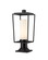 Sheridan One Light Outdoor Pier Mounted Fixture in Black (224|595PHMR533PMBK)
