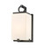 Sana One Light Outdoor Wall Light in Black (224|593SBK)