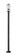 Sana Two Light Outdoor Post Mounted Fixture in Black (224|592PHMS536PBK)