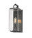 Sana One Light Outdoor Wall Light in Black (224|592MBK)