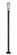 Helix One Light Outdoor Post Mounted Fixture in Black (224|591PHB567PBK)