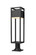 Barwick LED Outdoor Pier Mounted Fixture in Black (224|585PHBR533PMBKLED)