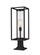 Dunbroch One Light Outdoor Pier Mounted Fixture in Black (224|584PHMR533PMBK)
