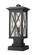 Brookside One Light Outdoor Pier Mounted Fixture in Black (224|583PHMSSQPMBK)