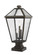 Talbot Three Light Outdoor Pier Mounted Fixture in Oil Rubbed Bronze (224|579PHXLSSQPMORB)