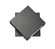 Quadrate LED Outdoor Wall Mount in Black (224|573SBKLED)