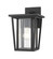 Seoul One Light Outdoor Wall Light in Black (224|571SBK)