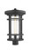 Jordan One Light Outdoor Post Mount Fixture in Black (224|570PHXLBK)