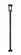Jordan One Light Outdoor Post Mounted Fixture in Black (224|570PHB567PBK)