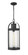 Roundhouse One Light Outdoor Chain Mount Ceiling Fixture in Black (224|569CHBBK)