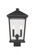 Beacon Two Light Outdoor Post Mount Fixture in Black (224|568PHBSBK)